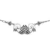 Celtic Knotwork Silver Necklace TN161