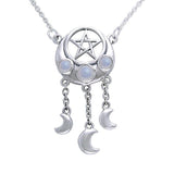 Silver Pentacle Necklace TNC004