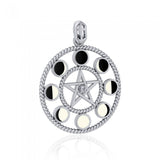 There’s something about the magic of the Moon Silver Pendant TP1408