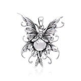 Bubble Rider Fairy Silver Pendant TP1660 - Jewelry