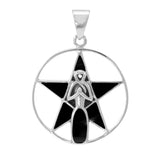 Goddess of Oneness Silver Pendant TP3076 - Jewelry