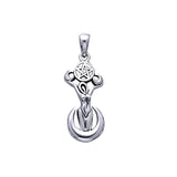 Pagan Goddess of the Spirits Silver Pendant TP3092