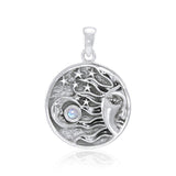 Sun Moon Stars Pendant TP3146 - Jewelry