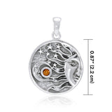 Sun Moon Stars Pendant TP3146 - Jewelry