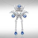 Blue Moon Silver Pendant TP3267 - Jewelry