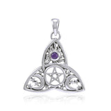 Magick Moon Silver Pendant TP3268