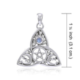 Magick Moon Silver Pendant TP3268 - Jewelry