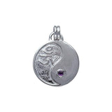 Yin Yang Om Silver Pendant TP3323 - Jewelry