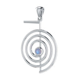 Cho Ku Ray Reiki Silver Pendant TP3330 - Jewelry