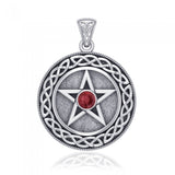 Silver Pentagram Pentacle Pendant  TP568