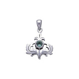 Scottish Thistle Pendant TP859 - Jewelry