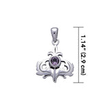 Scottish Thistle Pendant TP859 - Jewelry