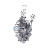 Wizard with The Star Silver Pendant TPD090 - Jewelry