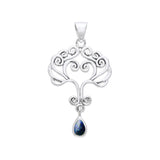 Heart Tree of life Silver Pendant TPD1091 - Jewelry