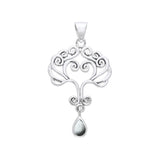 Heart Tree of life Silver Pendant TPD1091 - Jewelry