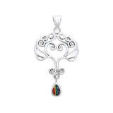 Heart Tree of life Silver Pendant TPD1091 - Jewelry