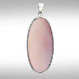 Oval Cabochon Silver Pendant TPD110