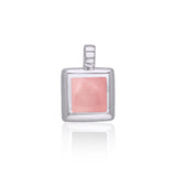 Square Cabochon Silver Pendant TPD112