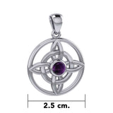 Protected Wheel of Being Celtic Pendant TPD125