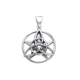 Celtic Trinity Pentacle Sterling Silver Pendant TPD127