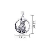 Jody Bergsma Siamese Cat Pendant TPD1868