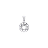 Enneagram Small Silver Pendant TPD2208