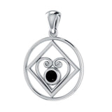 Heart of Power Silver Pendant TPD270 - Jewelry