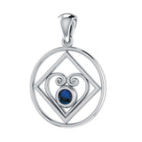 Heart of Power Silver Pendant TPD270 - Jewelry