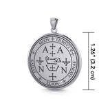 Sigil of the Archangel Zadkiel Sterling Silver Pendant TPD2821