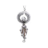 Regal Phoenix Silver Pendant TPD2914 - Jewelry