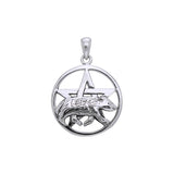 Badger Pentagram Pendant TPD3163