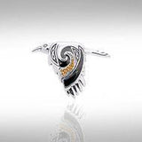 Celtic Raven Pendant TPD3381 - Jewelry