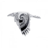 The Mythical Return of the Celtic Raven Pendant TPD3381