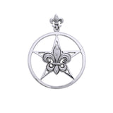 Pentacle with Fleur De Lis TPD3399