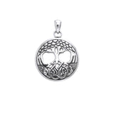 Find your solace in the Tree of Life ~ Sterling Silver Jewelry Pendant TPD3541