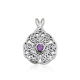 Celtic Knotwork Silver Pendant TPD373