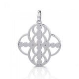 Energy Sterling Silver Hollow Pendant TPD3983 - Jewelry