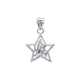 The Celtic Pentacle Silver Pendant TPD4273