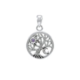 A beautiful surprise in the Tree of Life ~ Sterling Silver Pendant TPD4292