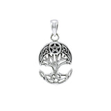 Celtic Knot Moon  Pentacle Tree of Life TPD4293