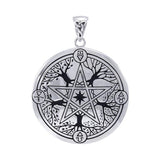 Elemental Seasons Silver Pendant TPD4600 - Jewelry