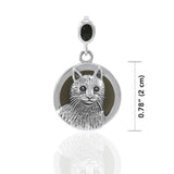 Cat Familiar Power Sterling Silver Pendant TPD4767 - Jewelry