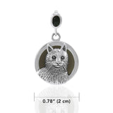 Cat Familiar Power Sterling Silver Pendant TPD4767 - Jewelry