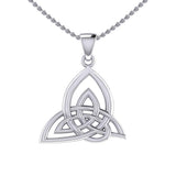 Celtic Knotwork Silver Pendant TPD5478 - Jewelry