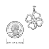 Four Hearts Silver Pendant TPD5655