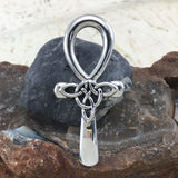 Celtic Ankh Silver Pendant TPD5664