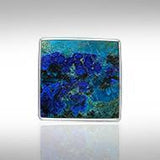 Square Cabochon Silver Pendant TPD715 - Jewelry