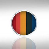 Circle Cabochon Silver Pendant TPD716 - Jewelry