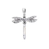 Dragonfly Sterling Silver Pendant TPD735 - Jewelry