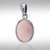 Oval Cabochon Silver Pendant TPD736 - Jewelry